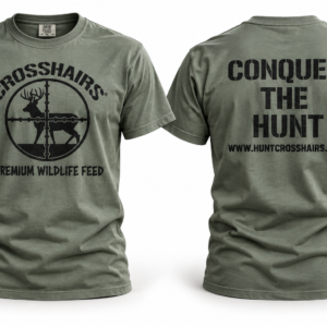 Crosshairs Hunter Green Comfort Colors