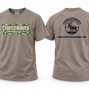 Crosshairs Comfort Colors Mocha SS